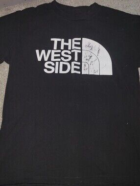 The West Side Black Graphic Tee - Unbranded